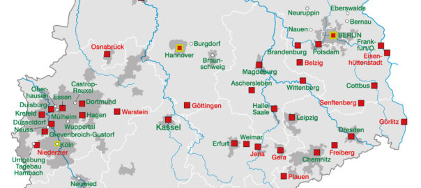Kartenausschnitt Feinstaubbelastung