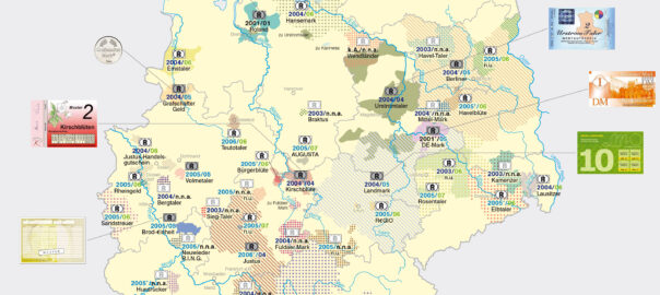 Kartenausschnitt Regionalwährungen