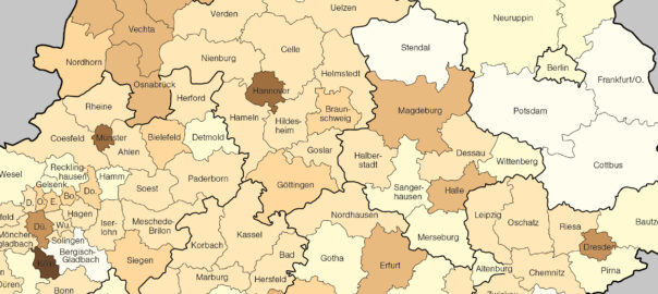 Bild von den Schulabgängern und betriebliche Ausbildungsplätzen 2008 in Deutschland