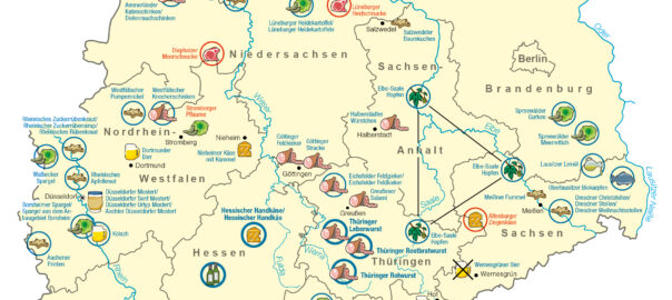 Kartenausschnitt Lebensmittel